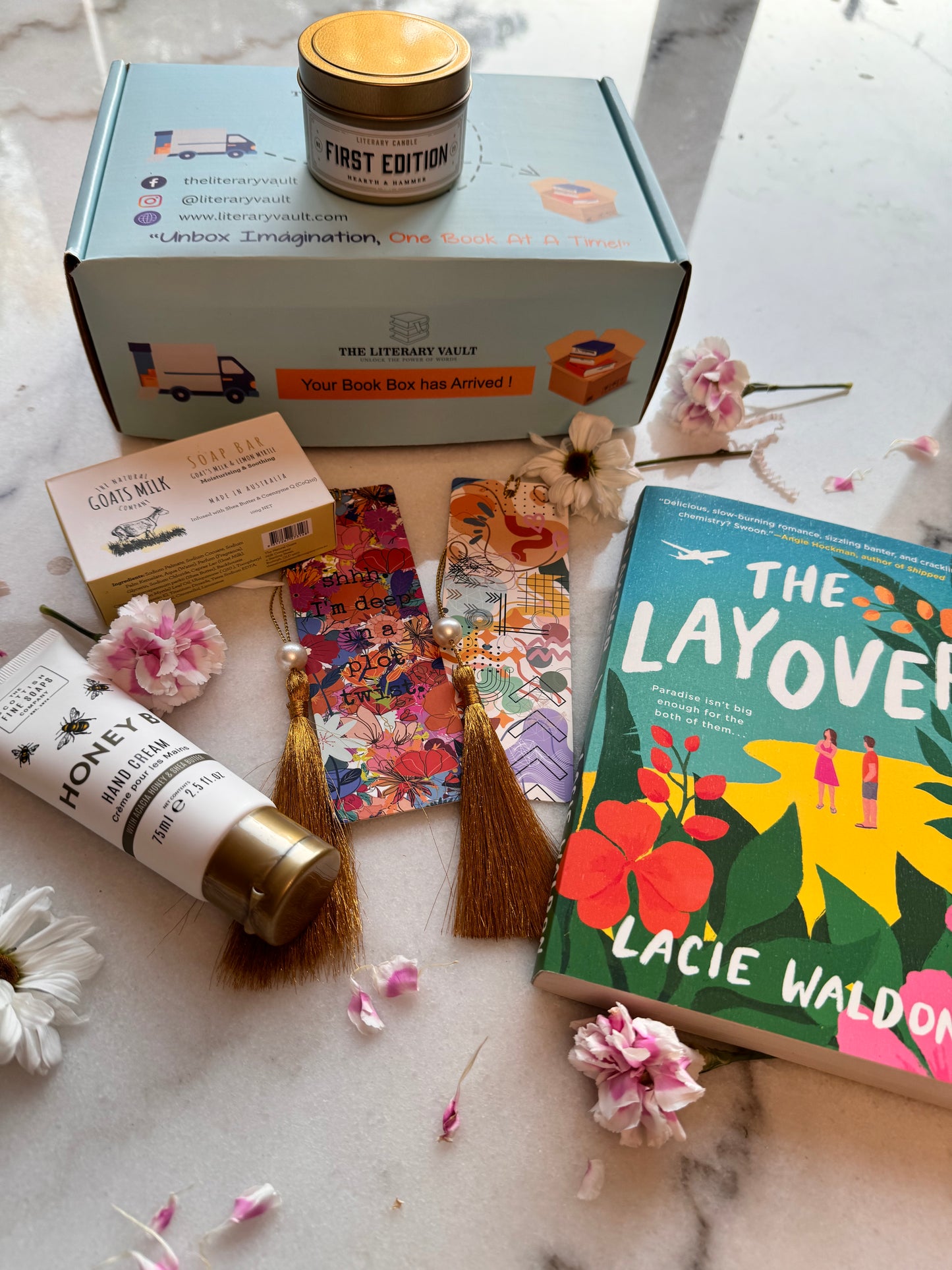 Book & Self-Care Box