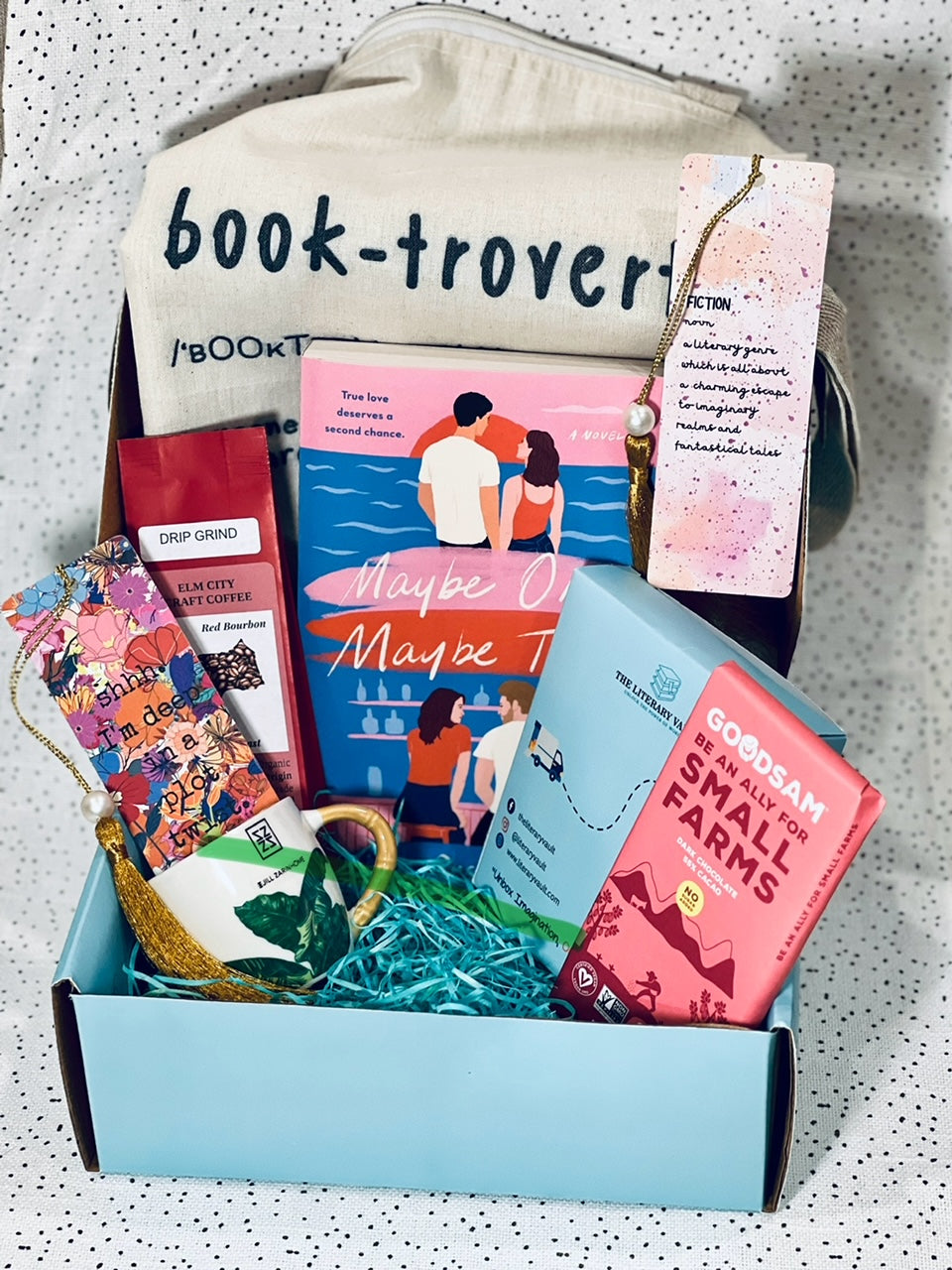 Book & Beverage Box