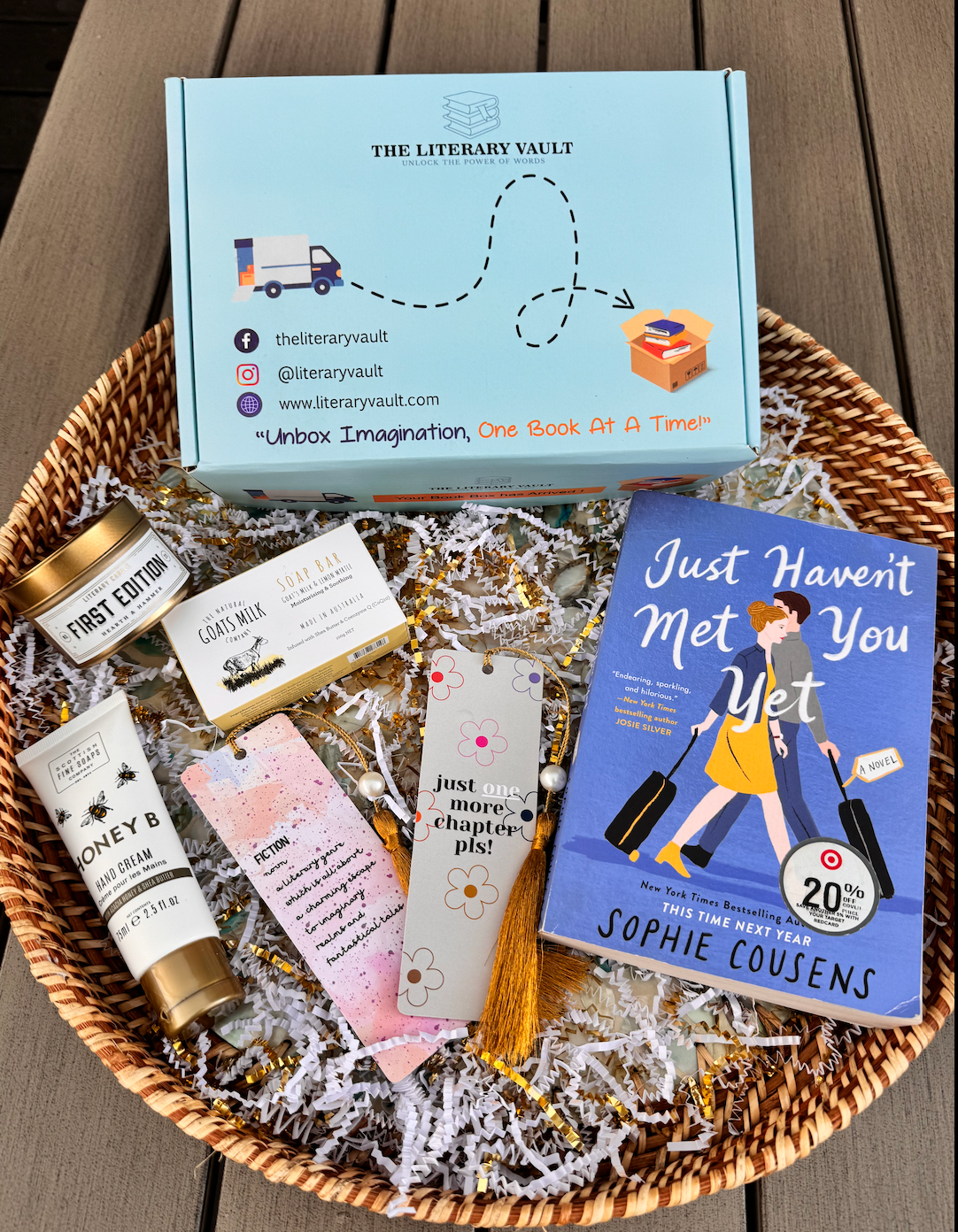 Book & Self-Care Box
